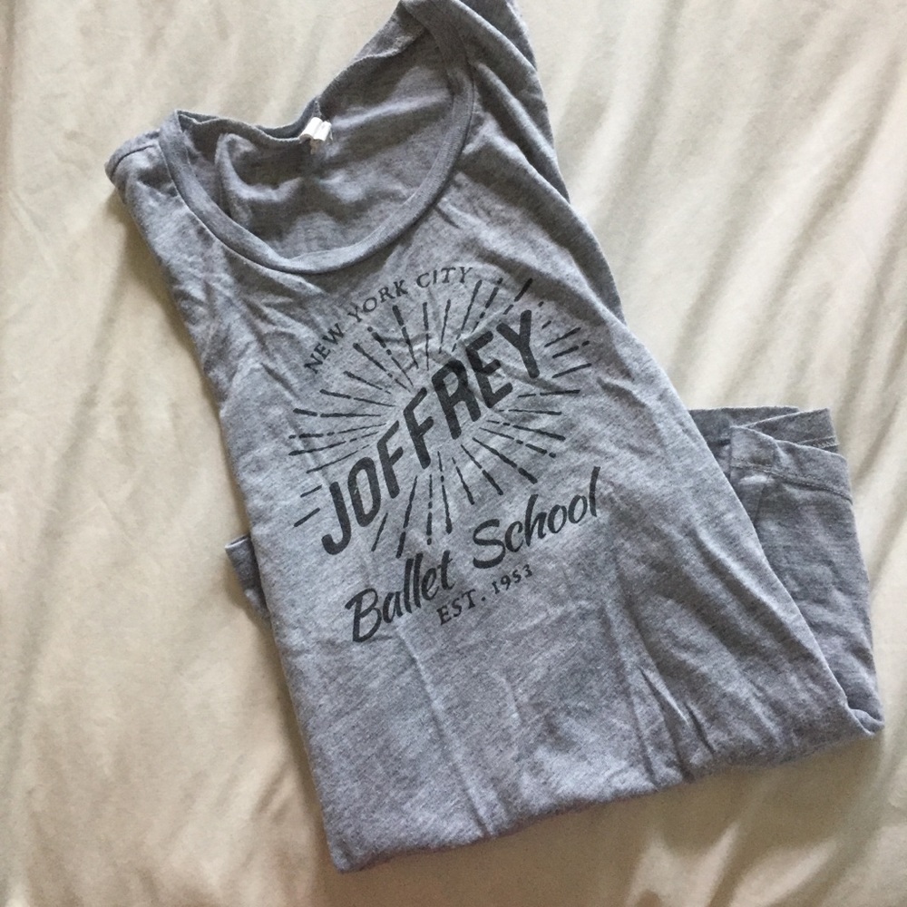 Small workout tank top Joffrey ballet dance shirt